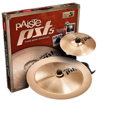 Used Paiste PST 5 Effects Cymbal Pack 10"/18" - Excellent - Drum Center Of Portsmouth